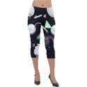 Digitalart Lightweight Velour Capri Leggings  View1