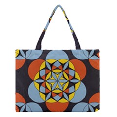 Abstract Pattern Geometric Backgrounds   Medium Tote Bag by Eskimos