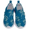 Folk flowers print Floral pattern Ethnic art Kids  Velcro No Lace Shoes View1