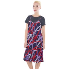 3d Lovely Geo Lines Vii Camis Fishtail Dress by Uniqued