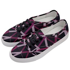 3d Lovely Geo Lines Iii Women s Classic Low Top Sneakers by Uniqued