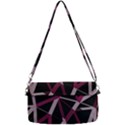 3d Lovely Geo Lines Iii Removable Strap Clutch Bag View2