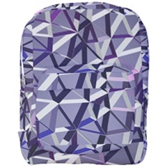 3d Lovely Geo Lines Ix Full Print Backpack by Uniqued