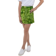 Green Fresh  Lilies Of The Valley The Return Of Happiness So Decorative Kids  Tennis Skirt by pepitasart