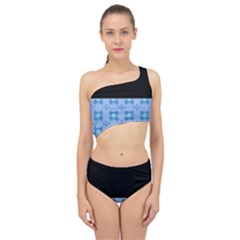 Digitaldesign Spliced Up Two Piece Swimsuit by Sparkle