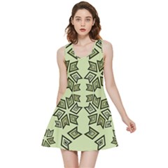 Abstract Pattern Geometric Backgrounds   Inside Out Reversible Sleeveless Dress by Eskimos