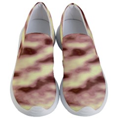 Pink  Waves Flow Series 8 Women s Lightweight Slip Ons by DimitriosArt