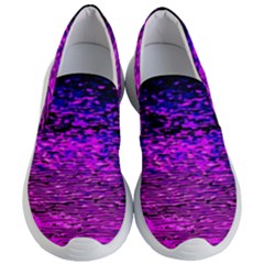 Magenta Waves Flow Series 1 Women s Lightweight Slip Ons by DimitriosArt