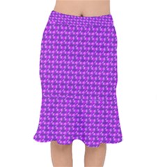 Digital Illusion Short Mermaid Skirt by Sparkle