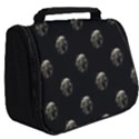 Creepy Head Sculpture With Respirator Motif Pattern Full Print Travel Pouch (Big) View2