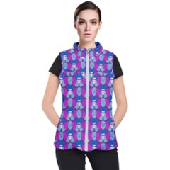 Abstract Women s Puffer Vest by SychEva