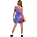 Fractal Kids  One Shoulder Party Dress View4