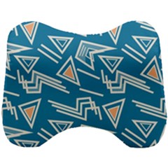 Abstract Pattern Geometric Backgrounds   Head Support Cushion by Eskimos