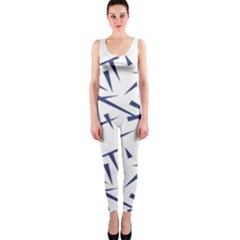 Abstract Pattern Geometric Backgrounds   One Piece Catsuit by Eskimos