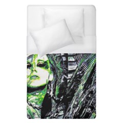 Dubstep Alien Duvet Cover (single Size) by MRNStudios