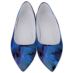 Peony In Blue Women s Low Heels by LavishWithLove