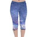 Gouttes d eau Galaxy Velvet Capri Leggings  View1