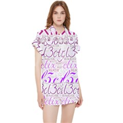 3cl3ctix Wordart Chiffon Lounge Set by 3cl3ctix