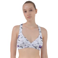 Computer Work Sweetheart Sports Bra by SychEva