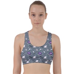 Office Works Back Weave Sports Bra by SychEva