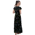 Moody Flora Flutter Sleeve Maxi Dress View2