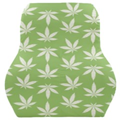 Weed Pattern Car Seat Back Cushion  by Valentinaart