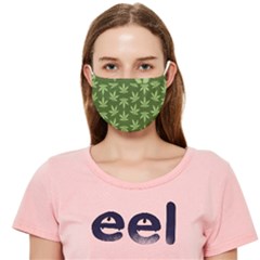 Weed Pattern Cloth Face Mask (adult) by Valentinaart