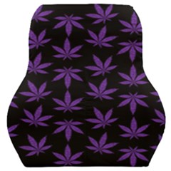 Weed Pattern Car Seat Back Cushion  by Valentinaart