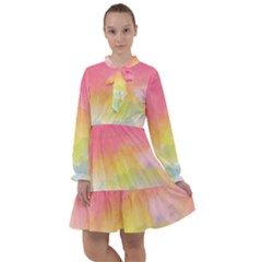 Sunset All Frills Chiffon Dress by Valentinaart