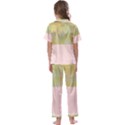 Janet 1 Kids  Satin Short Sleeve Pajamas Set View2