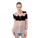 Janet1 Long Sleeve Chiffon Shirt View1