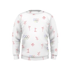 Types Of Sports Kids  Sweatshirt by UniqueThings