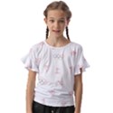 types of sports Kids  Cut Out Flutter Sleeves View1