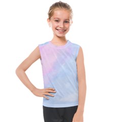 Watercolor Clouds2 Kids  Mesh Tank Top by Littlebird