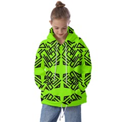 Abstract Pattern Geometric Backgrounds   Kids  Oversized Hoodie by Eskimos