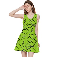 Abstract Pattern Geometric Backgrounds   Inside Out Racerback Dress by Eskimos