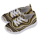 Gold Glitter Marble Background 2 Kids  Lightweight Sports Shoes View2