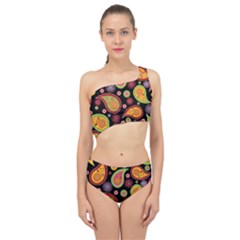 Paisley Pattern Design Spliced Up Two Piece Swimsuit by befabulous