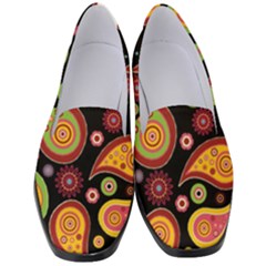 Paisley Pattern Design Women s Classic Loafer Heels by befabulous