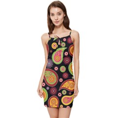 Paisley Pattern Design Summer Tie Front Dress by befabulous