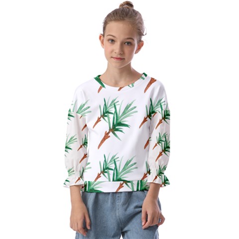 Nature Kids  Cuff Sleeve Top by Sparkle