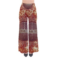 Chartres Double Infinity Antique Mandala So Vintage Palazzo Pants by EDDArt