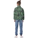 Botanic Camouflage Pattern Kids  Half Zip Hoodie View2