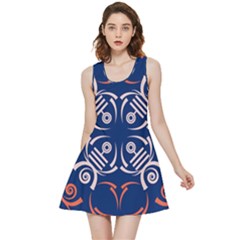 Abstract Pattern Geometric Backgrounds   Inside Out Reversible Sleeveless Dress by Eskimos