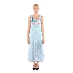 Flower Of Life  Sleeveless Maxi Dress by tony4urban