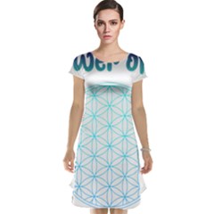 Flower Of Life  Cap Sleeve Nightdress by tony4urban