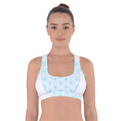 Flower Of Life  Cross Back Sports Bra by tony4urban