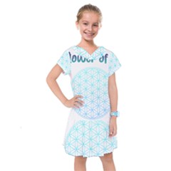 Flower Of Life  Kids  Drop Waist Dress by tony4urban