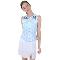 Flower Of Life  Women s Sleeveless Sports Top by tony4urban