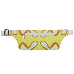 Abstract Pattern Geometric Backgrounds   Active Waist Bag by Eskimos